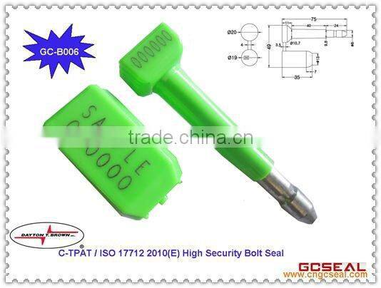 GC-B006 High Quality Security Bolt Container Seal