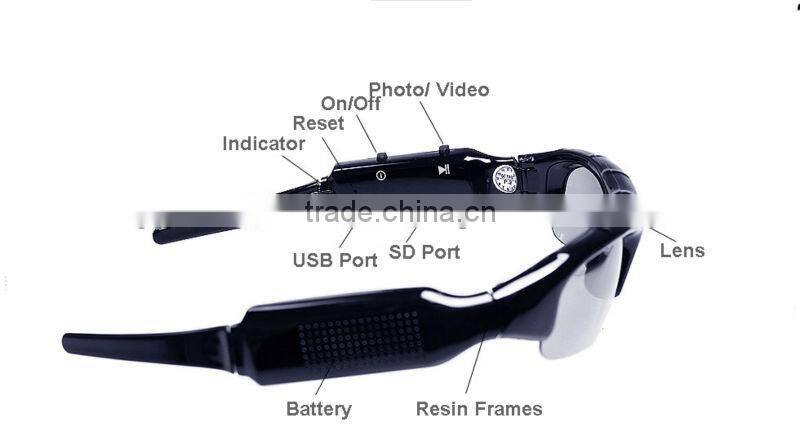 Sunglasses camera HD 1080p digital sunglasses camera