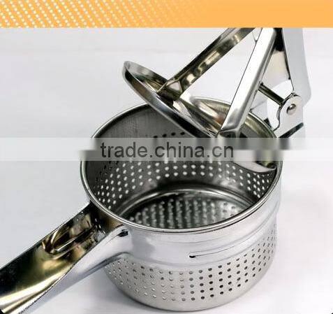 2016 New Product Wholesale High Quality Kitchen potato Factory / Promotional Safety Food Grade Potato Stainless Steel Masher