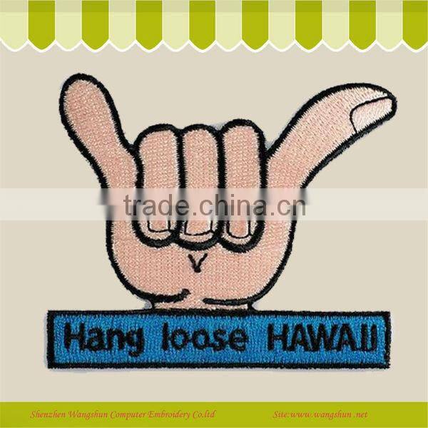 High Quality Brand Logo Embroidery Emblem