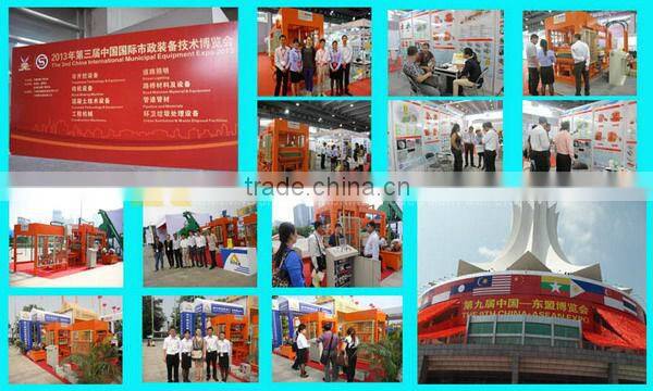 Morocco QTY10-15 brick block making machine china fair