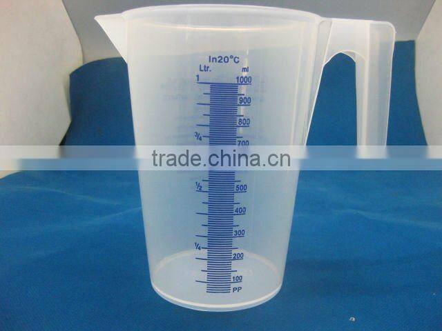 plastic 250ml 500ml 1L 2L 3L 5L clear measuring cup