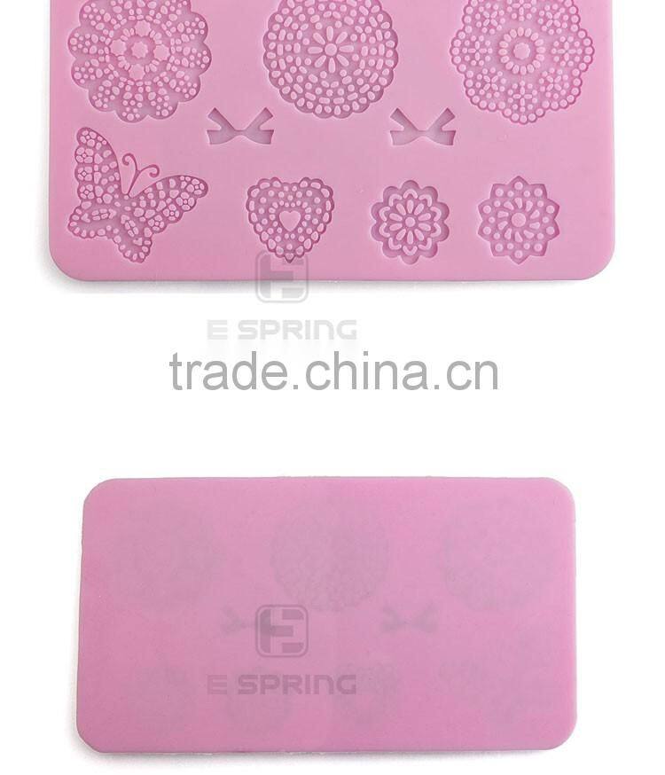 Lace Embossing DIY Cake Fondant Decorating Mold Premium Silicone Lace Molds