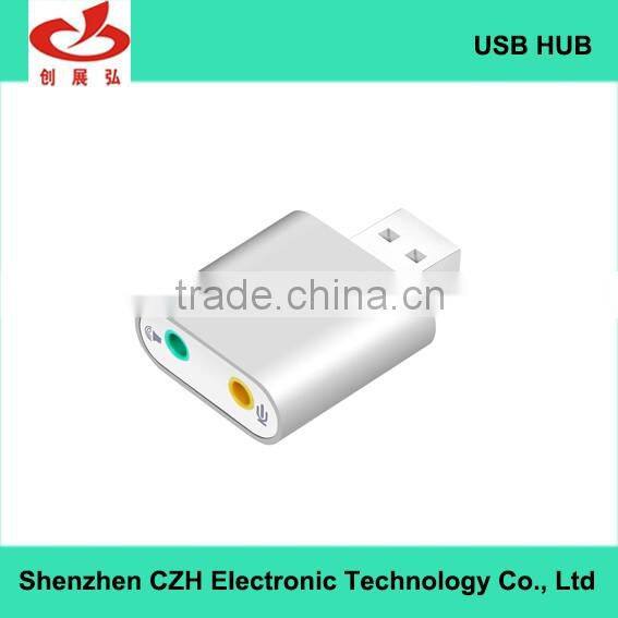 New Model External USB virtual 7.1 channel sound card for PC
