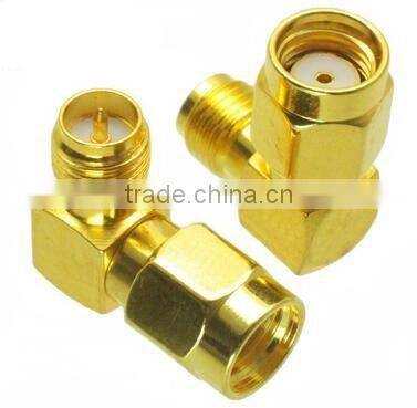 SMA male to SMA female SMA Connector 90 Degree