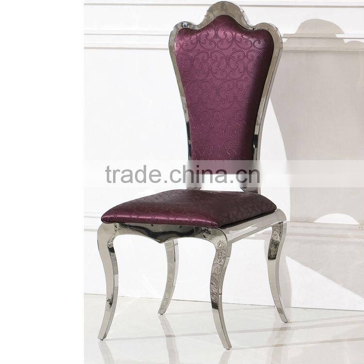 Luxury Stainless Steel Chairs/Dining Chairs Set OB039