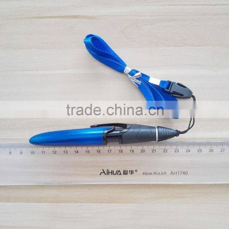 Hanger promotion ball pen with cap retractable