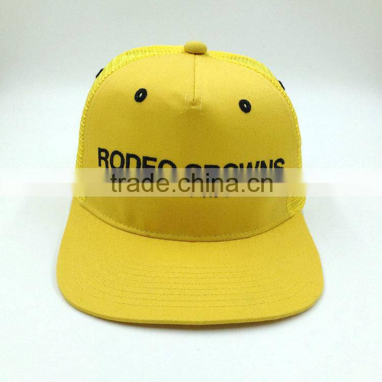 Factory made custom cotton twill trucker hat