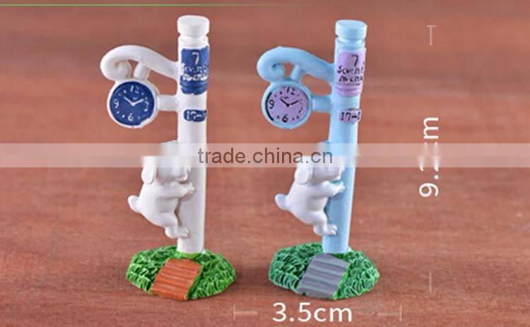 Owl Animal - Hand Sculpted Miniatures Moss Terrarium Accessory resin duck bulldog graduation figurines