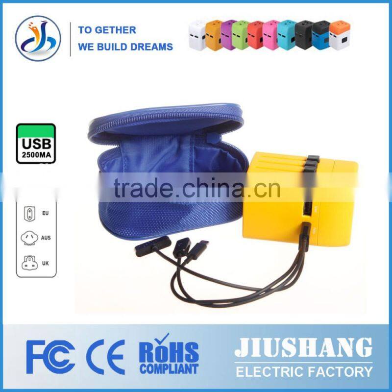 Interchangeable European to American adapter Plug for Gift