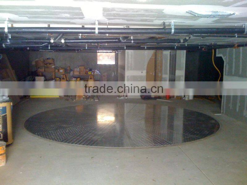 High quality electric rotating car platform