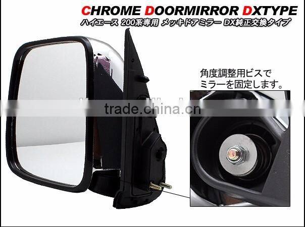 Toyota hiace body kits electroplating toyota hiace side mirror