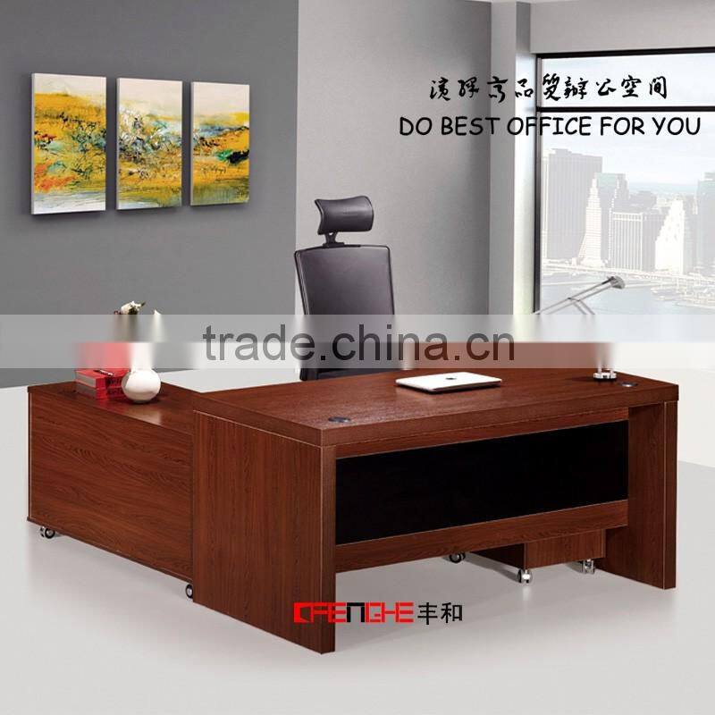 Wooden office furniture design luxury office boss table