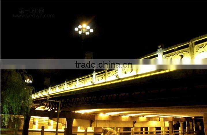 Outdoor lighting IP65 aluminum housing RGB color changing 3 in1 36W led strip wall washer lamp