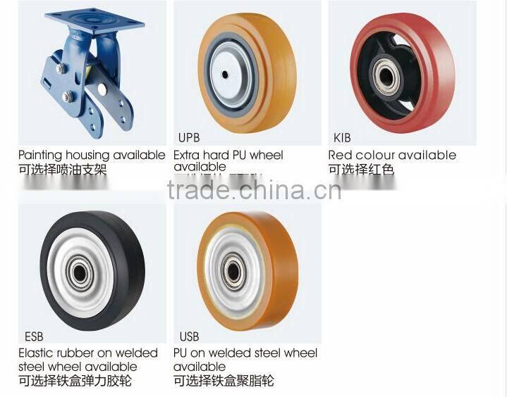 Recessed air caster transparent caster
