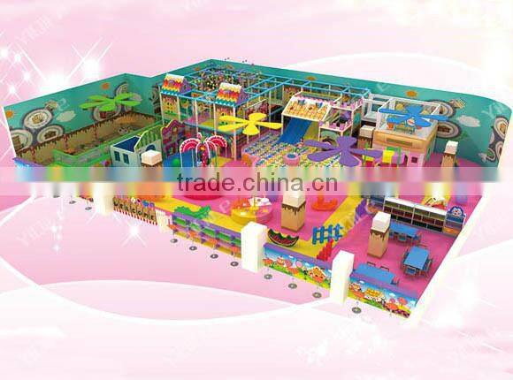 Indoor Entertainment Center Kids Soft Play Equipment