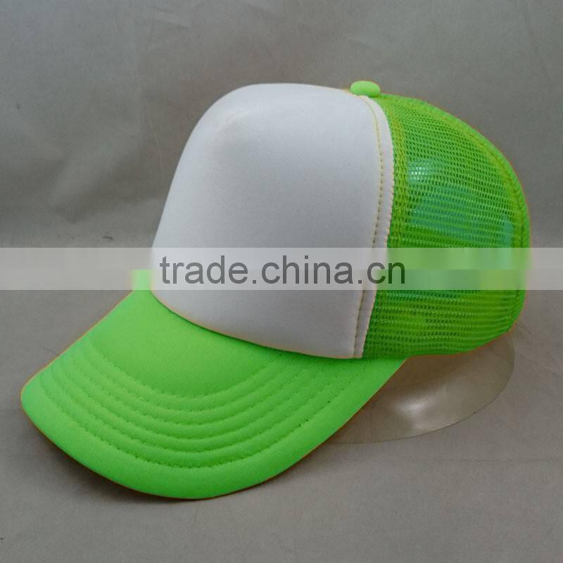 plain foam and mesh Trucker cap hat