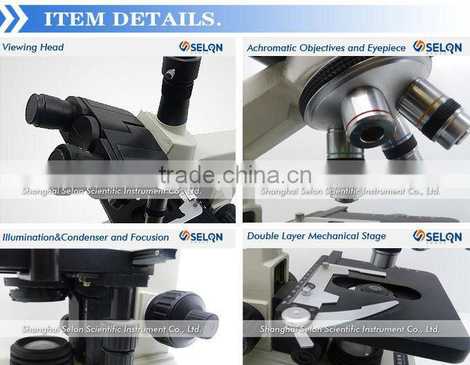 SELON SE-XSZ-107SM MICROSCOPE , FOCUSING COAXIAL COARSE , FINE ADJUST