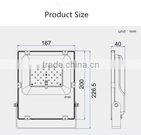 Heat Dissipation Well 50W 100W 150W High Power LED Flood Light