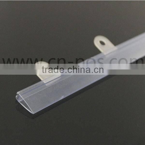 plastic hanger for display poster in shopping mall