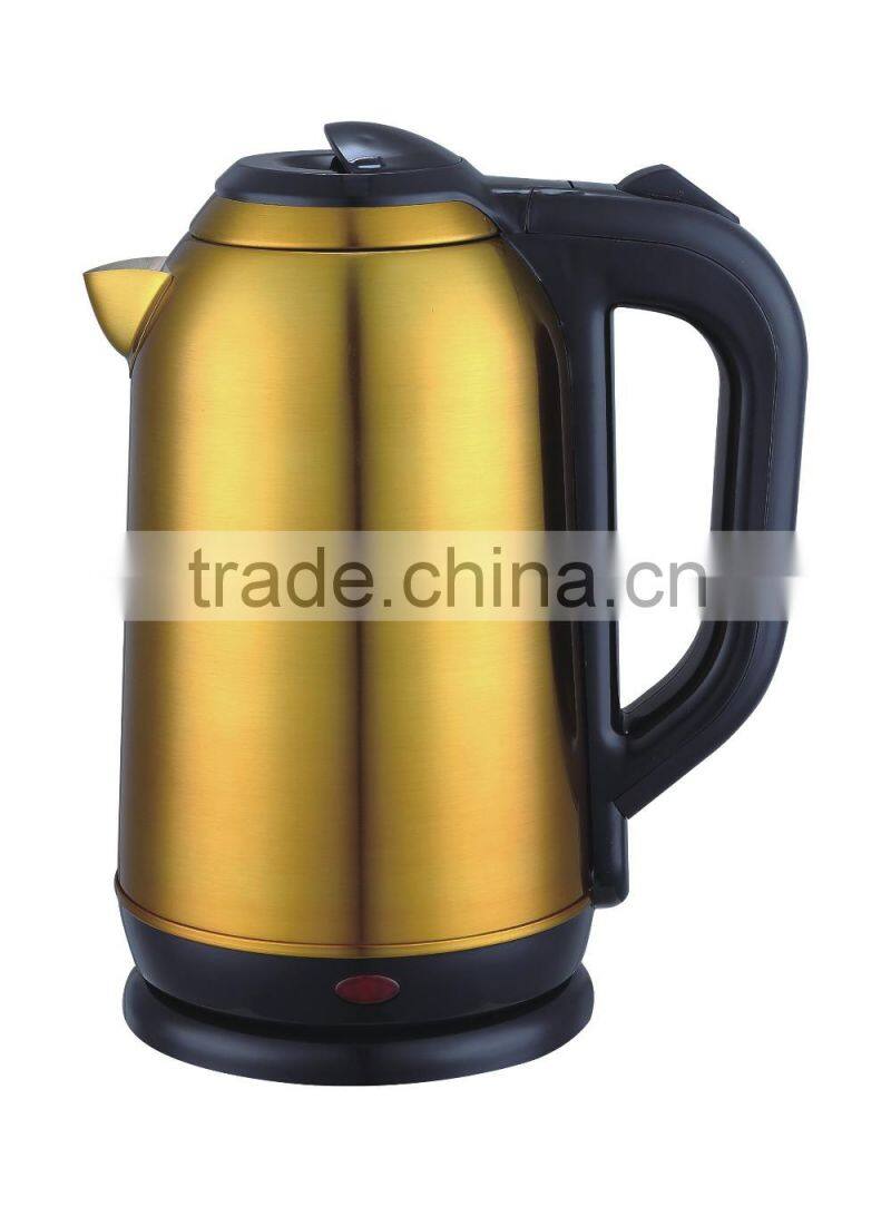 2.0L HIGH QUALITY Stainless Steel Electic Kettle with plastic handle