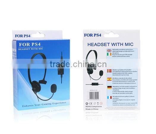 good quality gaming earphone headset for ps4 with mic
