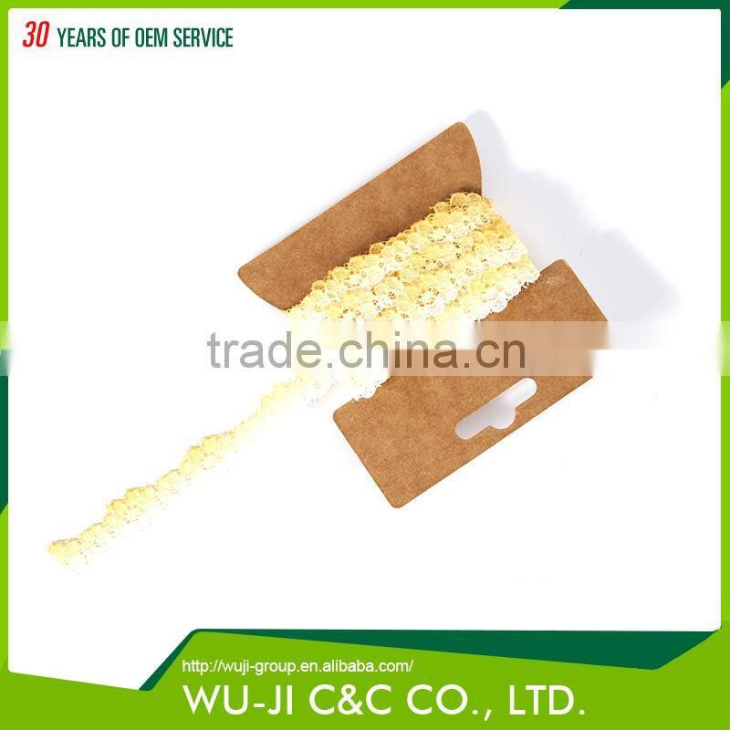 High quality cheap custom nylon bridal lace trim suppliers for garment