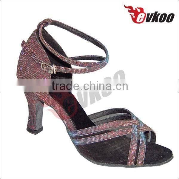 Red popular fashion good quality leather sole character dance shoe