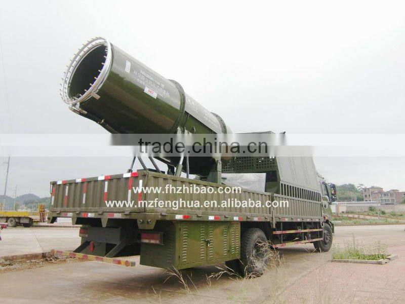 DS-120 Dust Suppression Fog Cannon with water tank,Water Mist Cannon For Demolition, Coal, Mine Dust Control