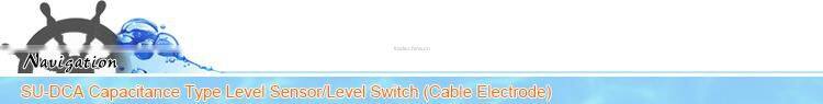 2015 new Capacitance Type Level Sensor/Level Switch (Cable Electrode with 316L)