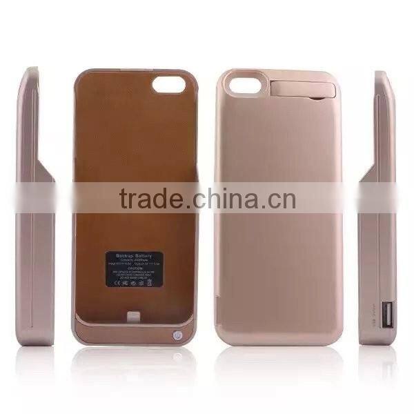 2016 hot selling battery charger for phone case, battery charger case for iphone 6, battery case for iphone