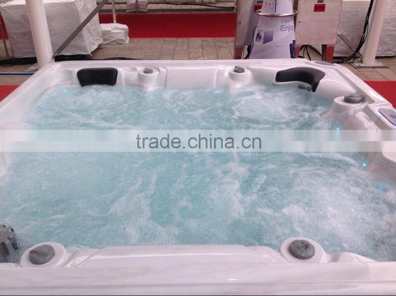 Backyard hot tub & outdoor spa for massage function with 5 seats spa