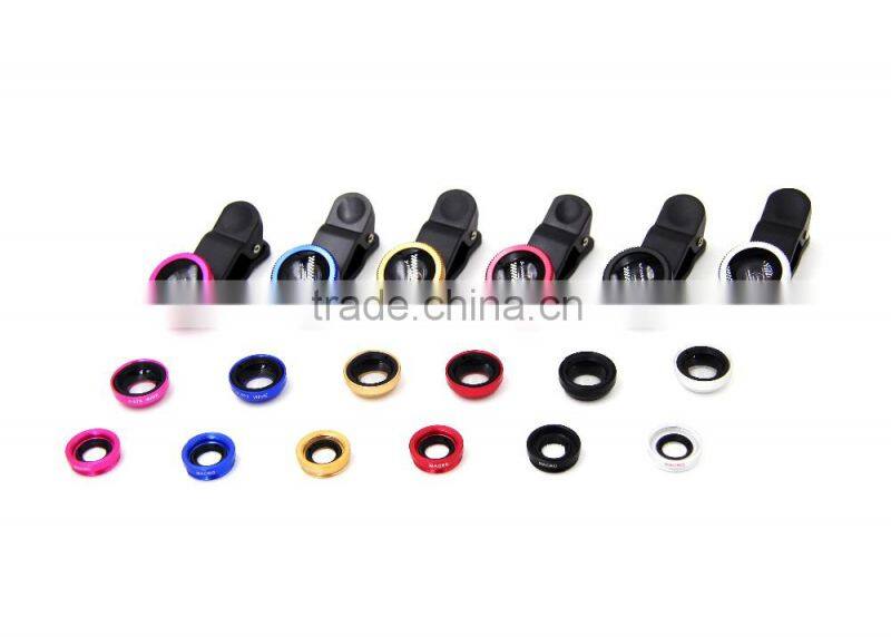 clip 3 in 1 lens for cell phone