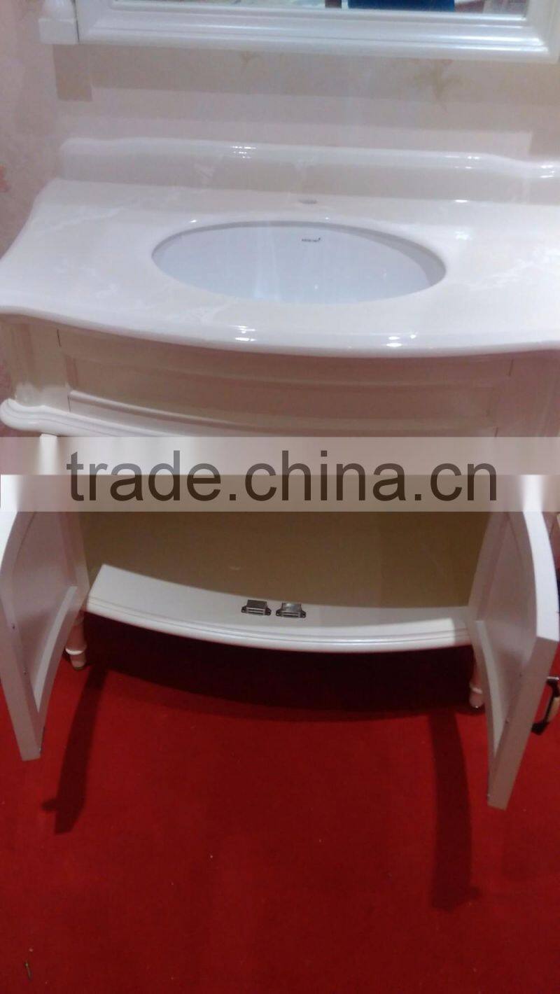 kangchen classic soild wood use home bathroom cabinet wholesale cheap