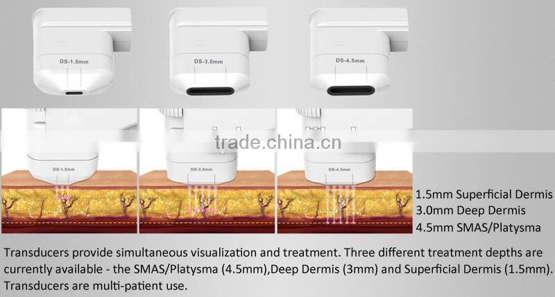 DS4-4.5 hifu transducer Face Lift Face Lift Machine HIFU-EX/ultrasound hifu non-invasion wrinkle removal