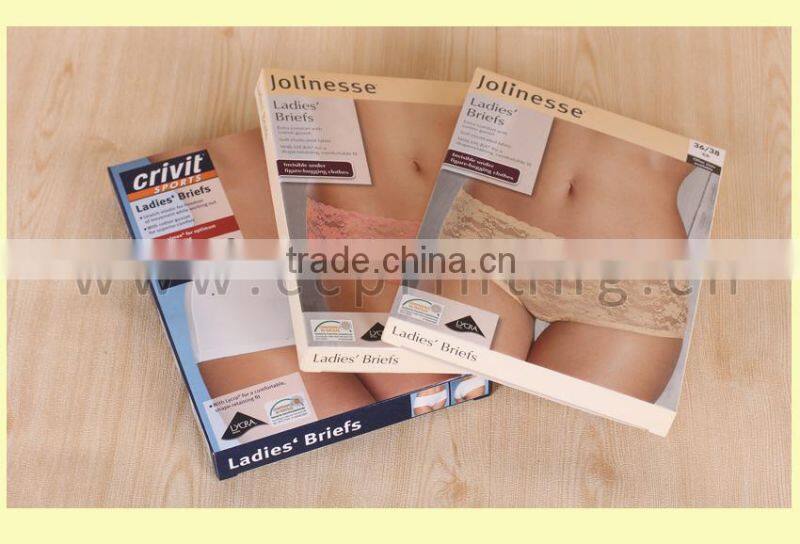 Hot sales customized foldable lingerie box