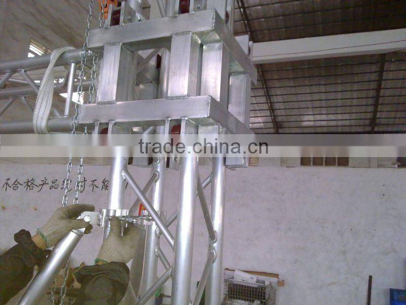 Aluminium screen hanging truss,heavy duty led screen truss