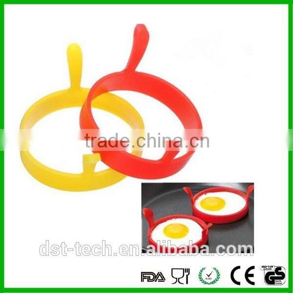 FDA approved heat resistant Egg mould,silicone egg ring in different shape