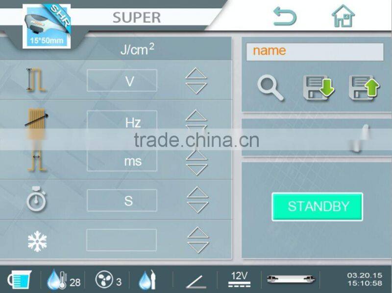 Newly design professional OPT SHR IPL for beauty salon spa clinic use / hair removal IPL machine