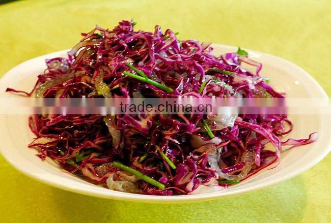 2016 Chinese fresh red cabbage/fresh purple cabbage frozen cabbage