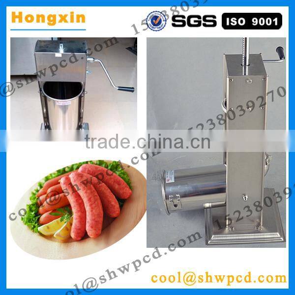 stainless steel manual sausage filling machine
