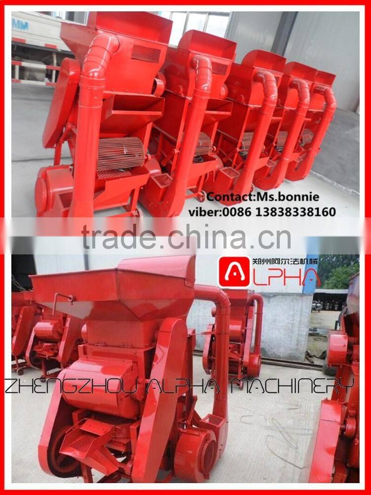 small size peanut shell peeling machine groundnut shelling huller machine