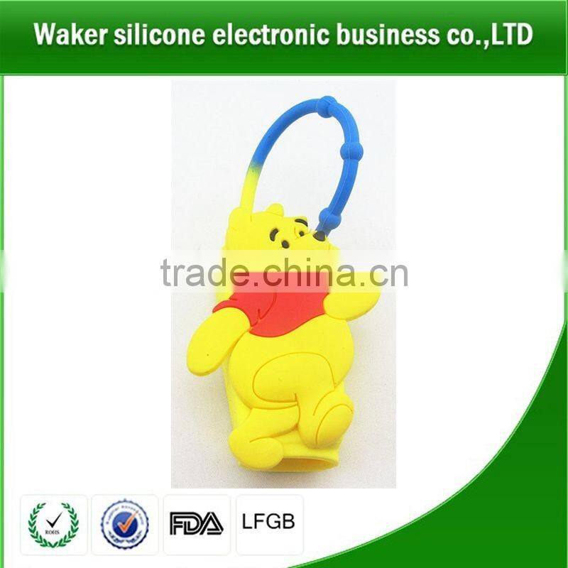 hand wash gel portable silicone holder