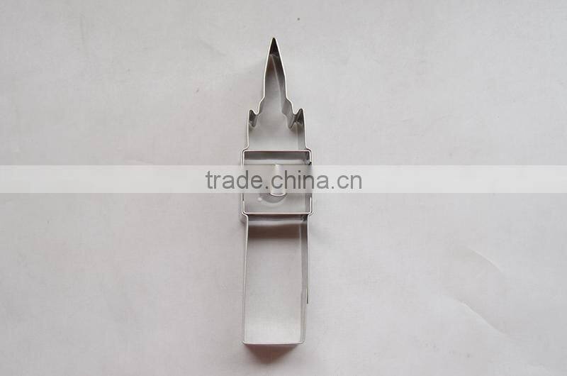 Famous Landmark building cookie cutter stainless steel 18/0 cute cookie mold