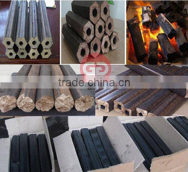 Rice husk/ sawdust / wood charcoal making machine plant