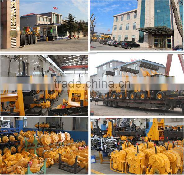China 4WD wheel loader ZLY-912 hlf lader