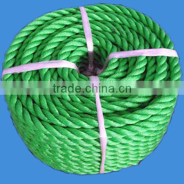 FACTORY SALE TWISTED COLORFUL PE FISHING ROPE WITH HIGH QUALITY