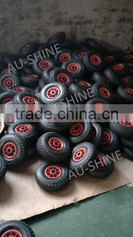 Pneumatic Rubber/ Solid /PU foam wheel, wheelbarrow wheel Tyre tire 3.50x8 16x4.80/4.00-8 4.10/3.50-4 3.25/3.00-8 for sale