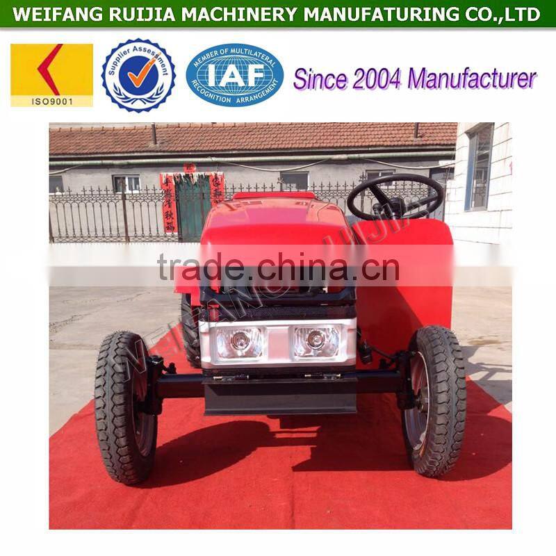 China factory price 12hp and 15hp walking tractor type mini tractors for sale ! Good quality cheap tractor price list of sale !
