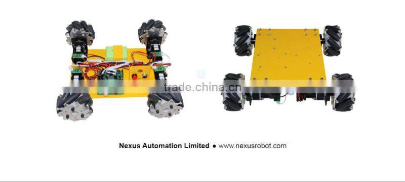 4WD 100MM MECANUM WHEEL LEARNING KIT 10009